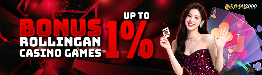 ROLLINGAN CASINO UP TO 1%